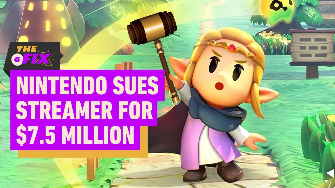 Nintendo Sues Streamer for Pirated Games Boldness